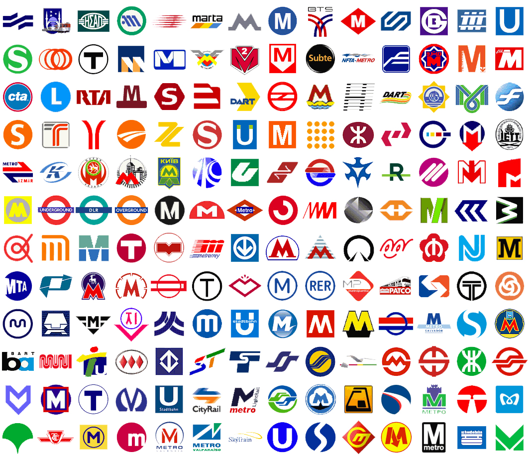 logos metros du monde