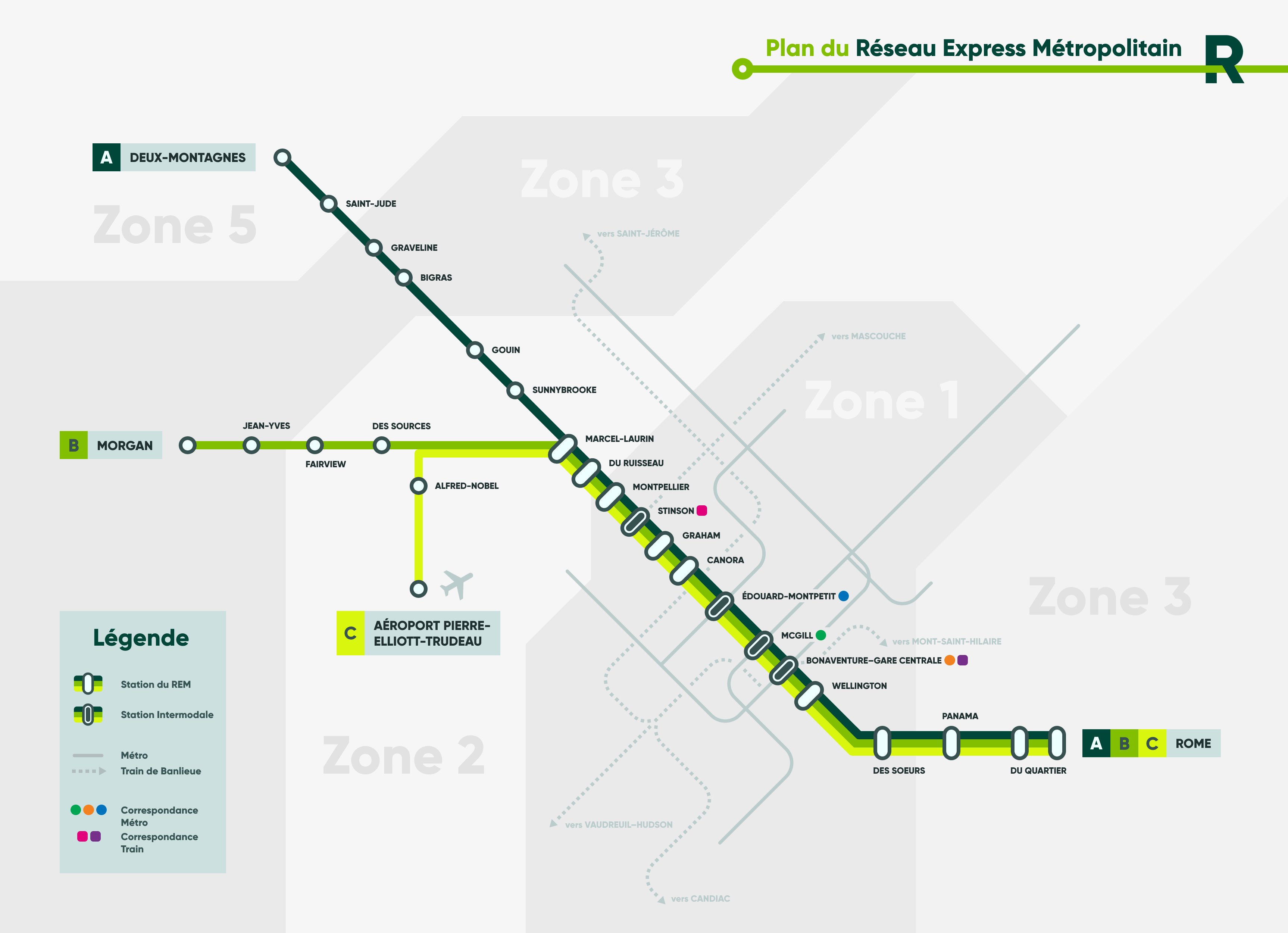 Montreal REM Station At Trudeau Airport Receives C 500 Million In   Carte Rem James Amend 