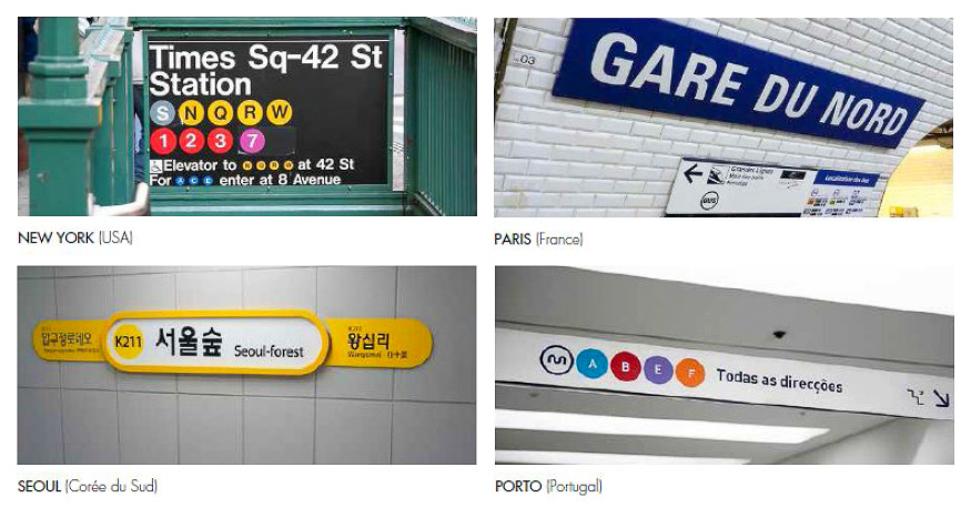 metro signage