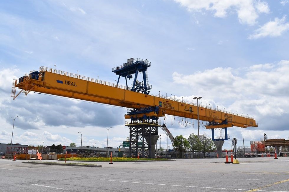 Travaux du REM au Fairview Pointe-Claire