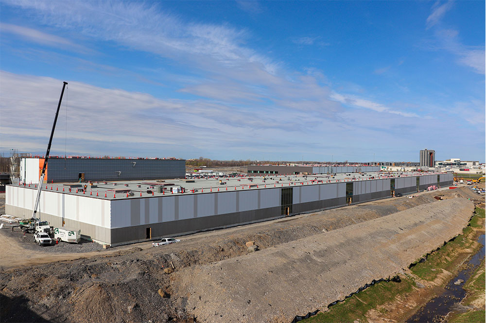 Centre d'entretien et de contrôle à Brossard