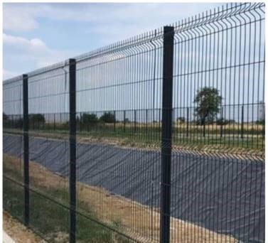 –	The new anti-intrusion fence is 2.4m high and each post is 2.4m apart (image for reference)