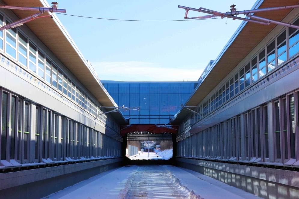 Ville-de-Mont-Royal Station - January 2022