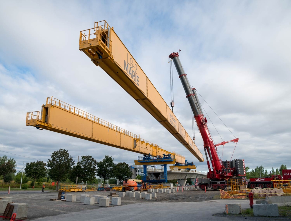 Marie the launching gantry | August 2022
