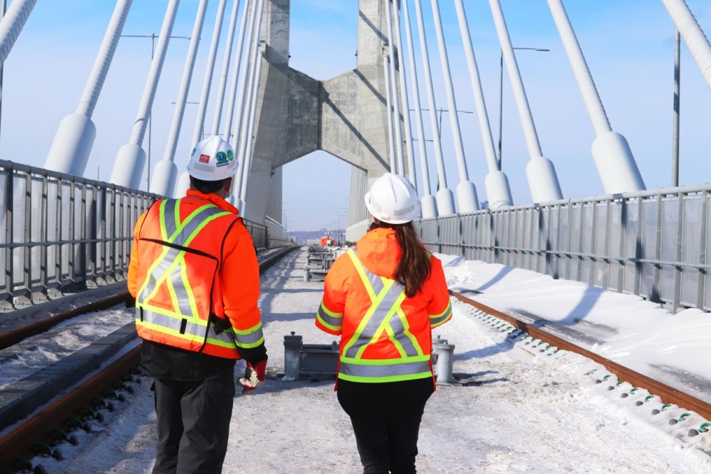 Pont Samuel-De Champlain | février 2022