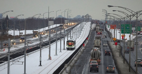 Début des tests du REM, un métro léger sans conducteur