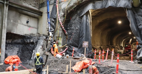 Work on the Mont-Royal Tunnel: The challenges of modernizing a century-old structure