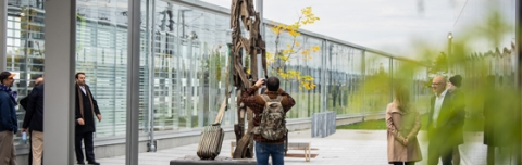 Unveiling of works of art at Brossard and Panama stations