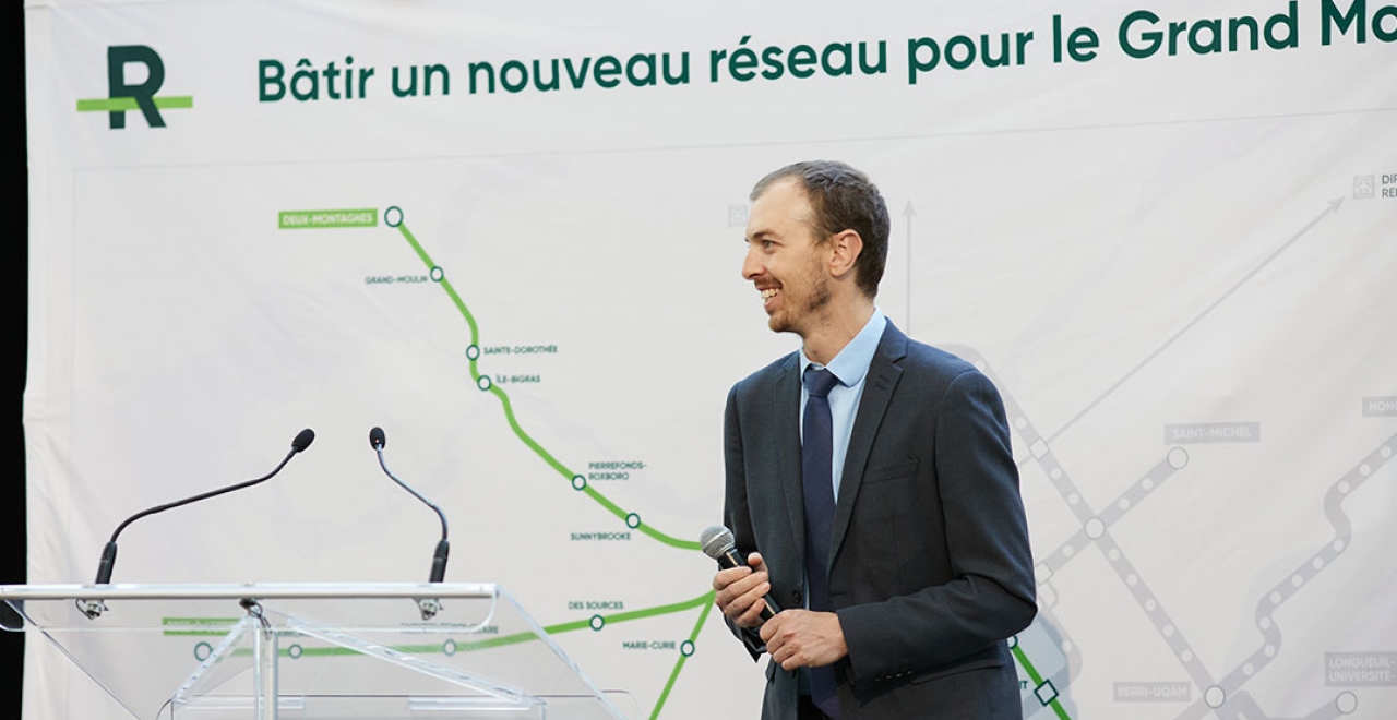 Jean-Vincent Lacroix, directeur des communications, CDPQ Infra