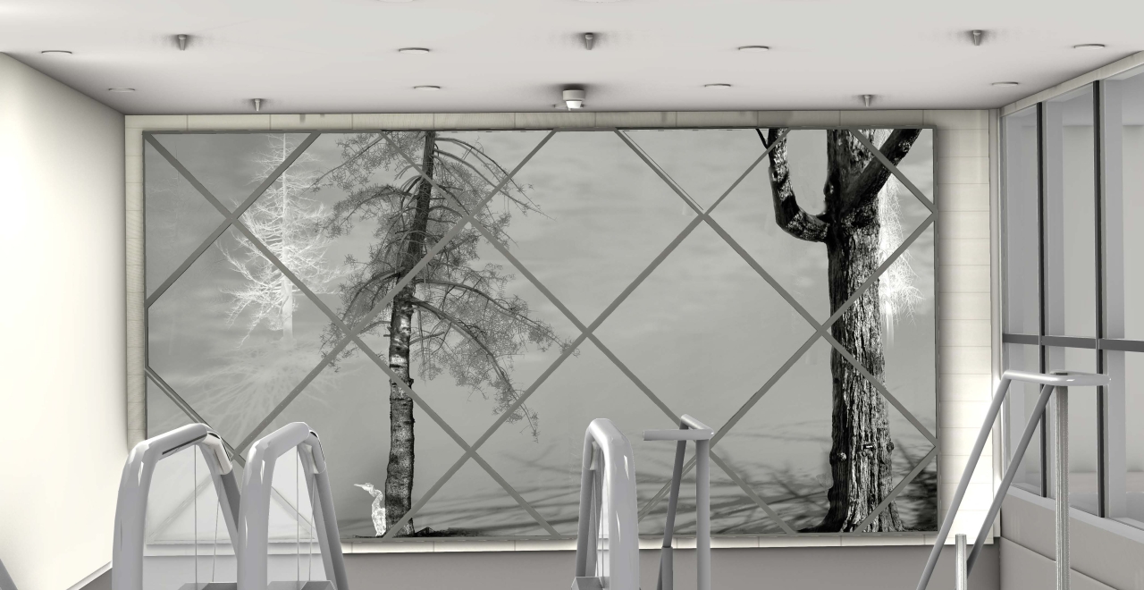 In/animation (la forêt qui nous habite), une œuvre qui évoque la notion de déplacement.