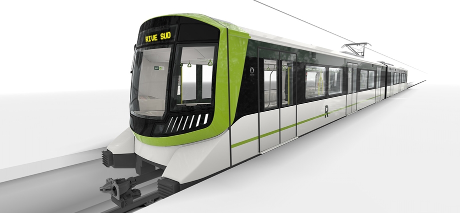 REM light rail metro cars